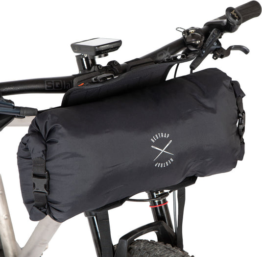 Restrap Race Bar Bag, Flat Bar, 7.0L, Black NLA