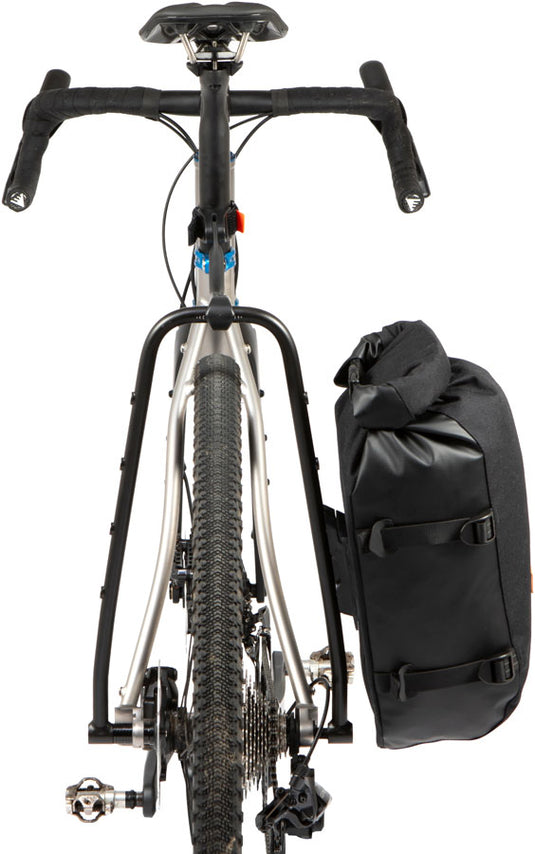 Restrap Switch Pannier - 10L, Rolltop, Each, Black