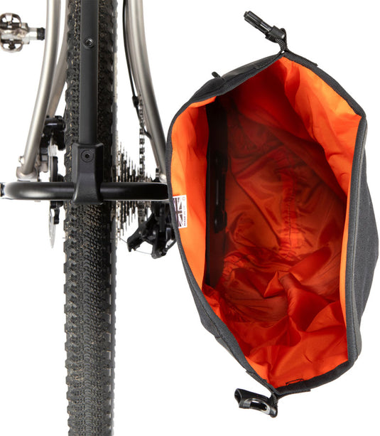 Restrap Switch Pannier - 10L, Rolltop, Each, Black