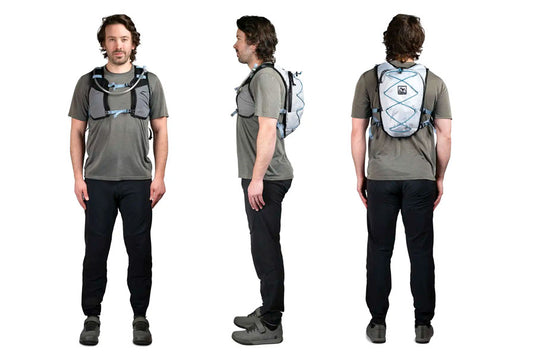 High Above The Supernatural Hydration Pack - Glacier Gray