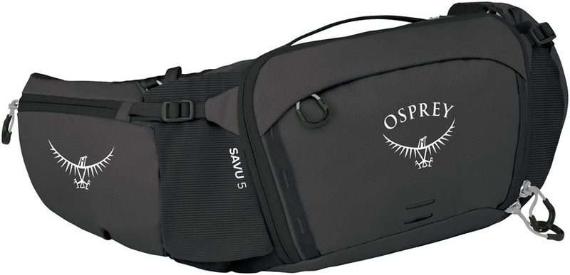 Load image into Gallery viewer, Osprey Savu 5 Lumbar Pack - Raven Black
