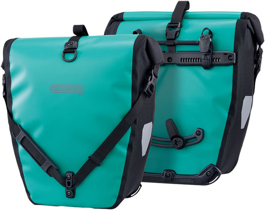 Ortlieb Back-Roller Free Pannier - 40L, Pair, Lagoon/Black