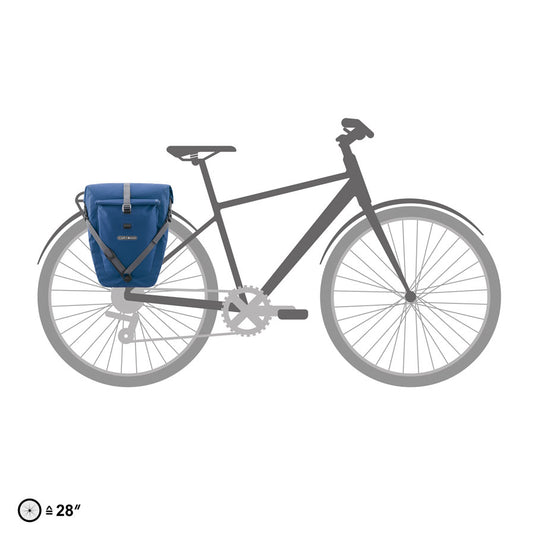 Ortlieb Back-Roller Plus Pannier - 23L, Each, Denim