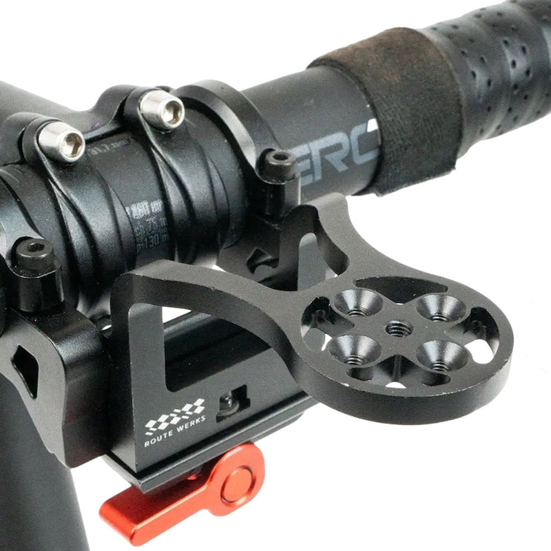 Load image into Gallery viewer, Route Werks Out Front Mount, Black
