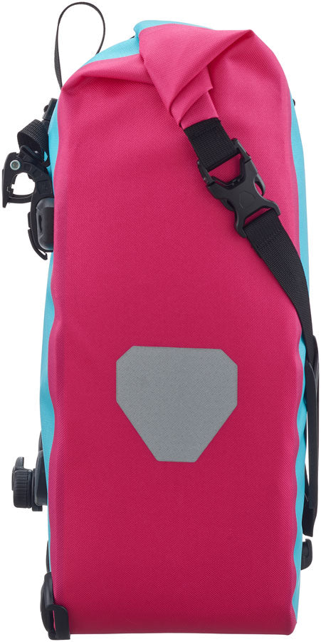 Ortlieb Back-Roller Cyber Pannier - 20L, Cyber Blue/Pink