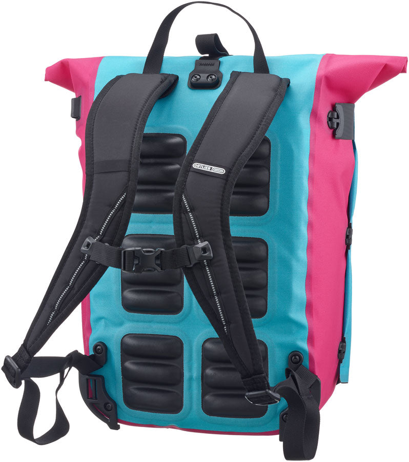 Load image into Gallery viewer, Ortlieb Vario Cyber Pannier -26L, Cyber Blue/Pink
