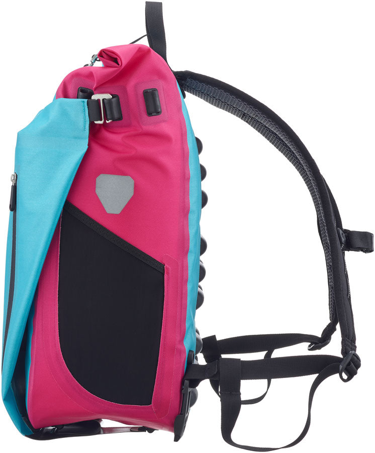 Load image into Gallery viewer, Ortlieb Vario Cyber Pannier -26L, Cyber Blue/Pink
