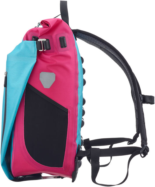 Ortlieb Vario Cyber Pannier -26L, Cyber Blue/Pink