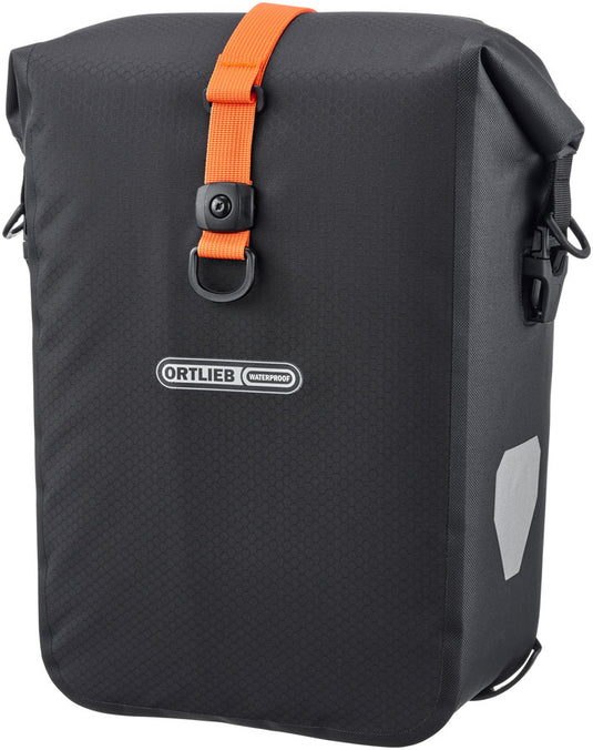 Ortlieb Gravel Pack Pannier - Single, 14.5L, Dark Black Matte