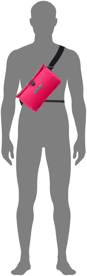 Load image into Gallery viewer, Ortlieb Velo-Sling Flex Handlebar Bag - 2.5L, Cyber Pink
