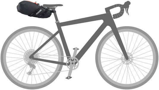 Ortlieb Seat-Pack QR - 7.5L, Black Matte