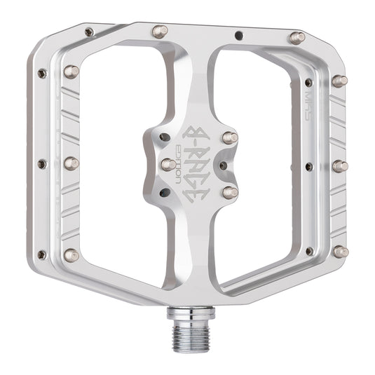 Burgtec Penthouse Flat MK5 B-Rage Edition Pedals, Silver