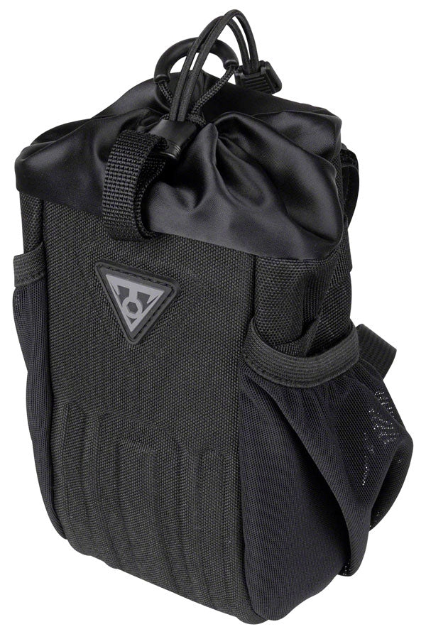 Load image into Gallery viewer, Topeak FreeLoader Stem Mount Bag 1L Black Nylon EVA Adjustable Headtube Strap
