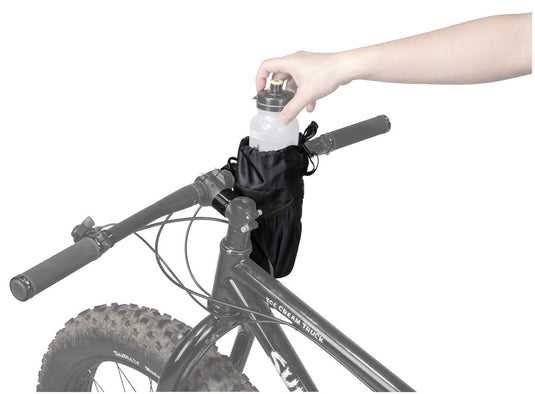 Topeak FreeLoader Stem Mount Bag 1L Black Nylon EVA Adjustable Headtube Strap