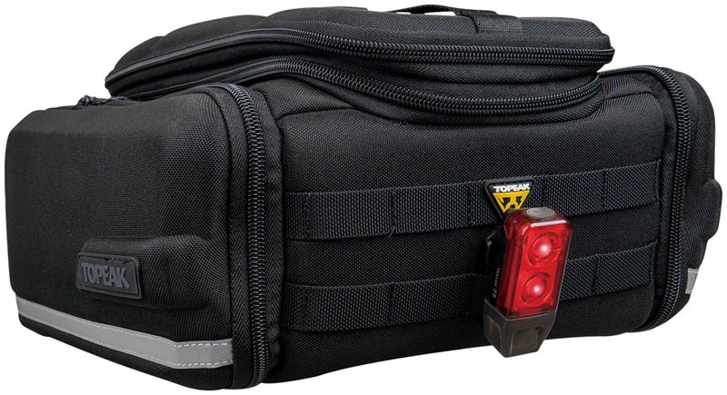 Load image into Gallery viewer, Topeak E-Xplorer Trunk Bag - With MTX QuickTrack 2 Mount - 26L, Black
