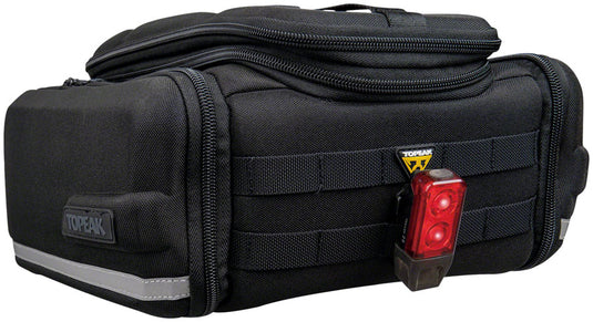 Topeak E-Xplorer Trunk Bag - With MTX QuickTrack 2 Mount - 26L, Black