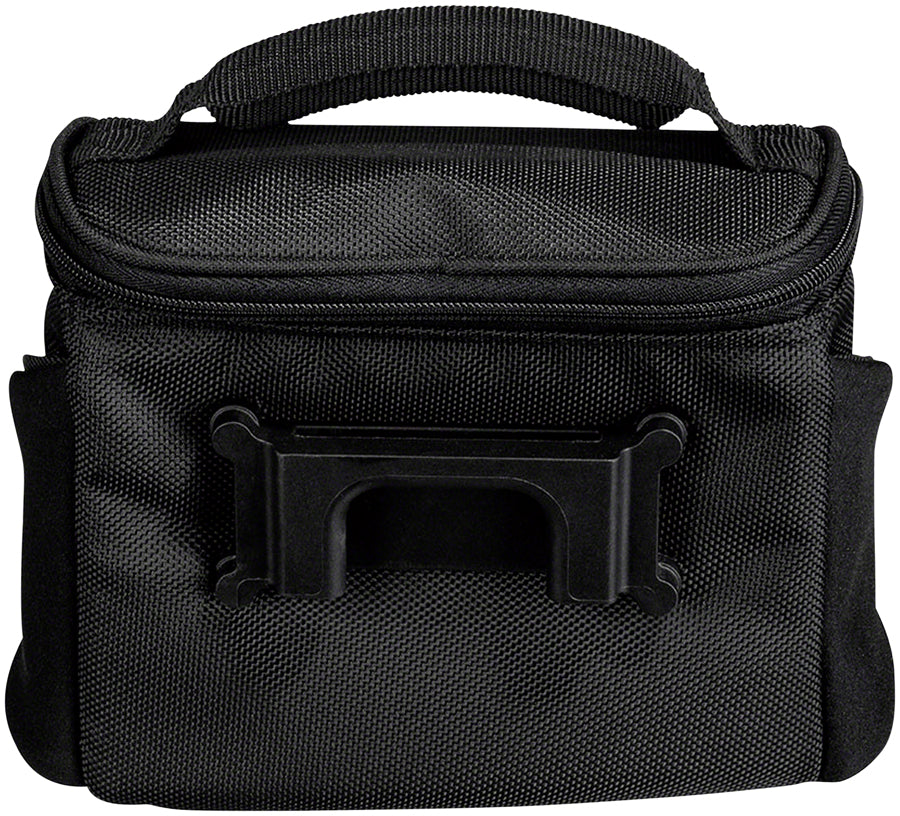 Topeak Compact Handlebar Bag Fanny Pack Includes Fixer 8 Rain Cover Black