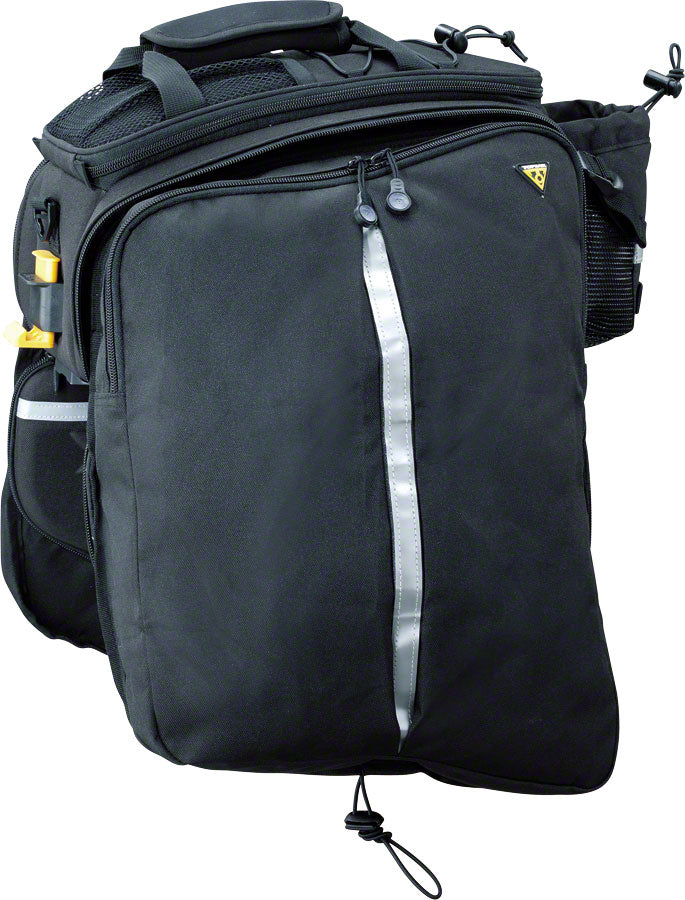 Load image into Gallery viewer, Topeak MTX Trunkbag EXP Black Insulated Reflective Works with MTX QuickTrack
