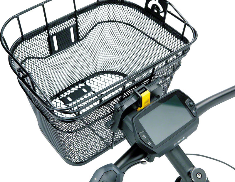 Load image into Gallery viewer, Topeak Fixer 3e for Front Baskets Blk Fits Up to 1&quot; Handlebars
