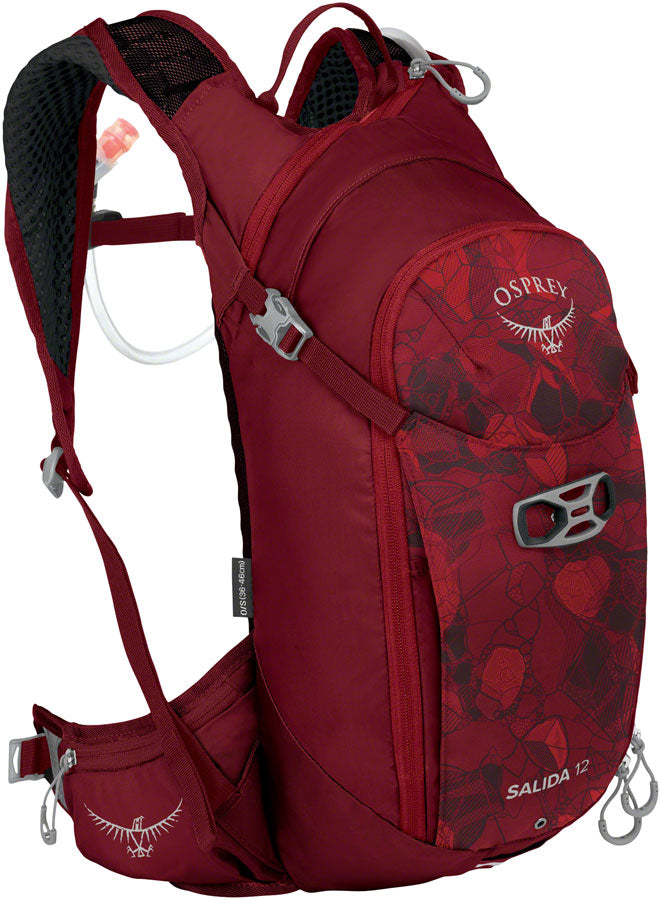 Load image into Gallery viewer, Osprey Salida 12 Women&#39;s Hydration Pack - One Size, Red
