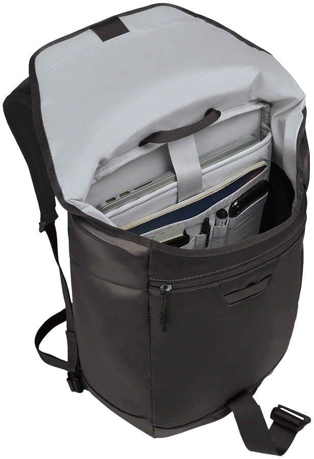 Load image into Gallery viewer, Osprey Transporter Flap Top Backpack - One Size, Black
