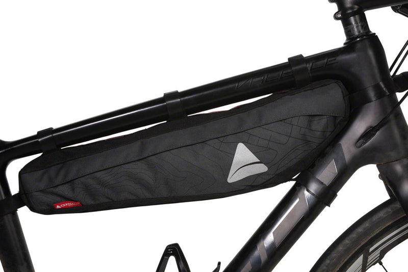 Load image into Gallery viewer, Axiom Seymour Oceanweave P3.5 FramePack Black Gray Bike Pack Water Resistant
