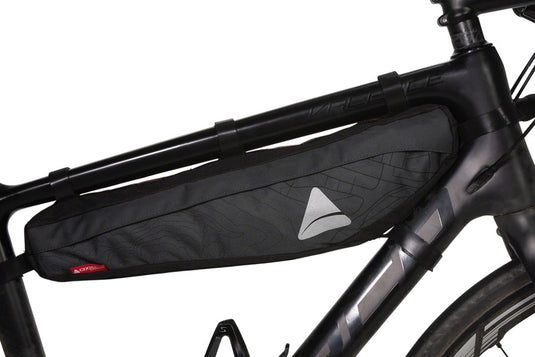 Axiom Seymour Oceanweave P3.5 FramePack Black Gray Bike Pack Water Resistant