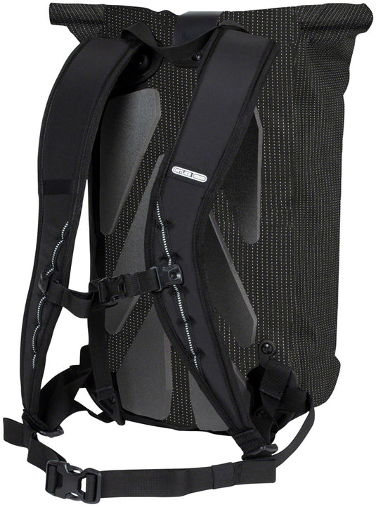 Ortlieb Velocity Backpack- 23L, Black Reflective
