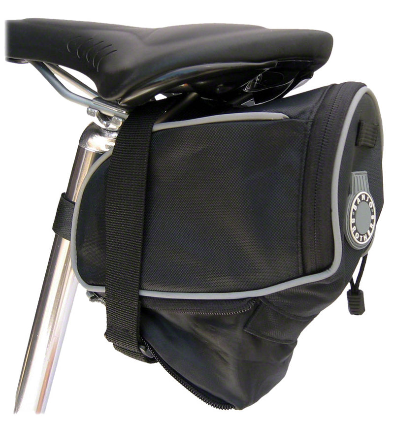 Load image into Gallery viewer, Banjo Brothers Seat Bag: LG, Black
