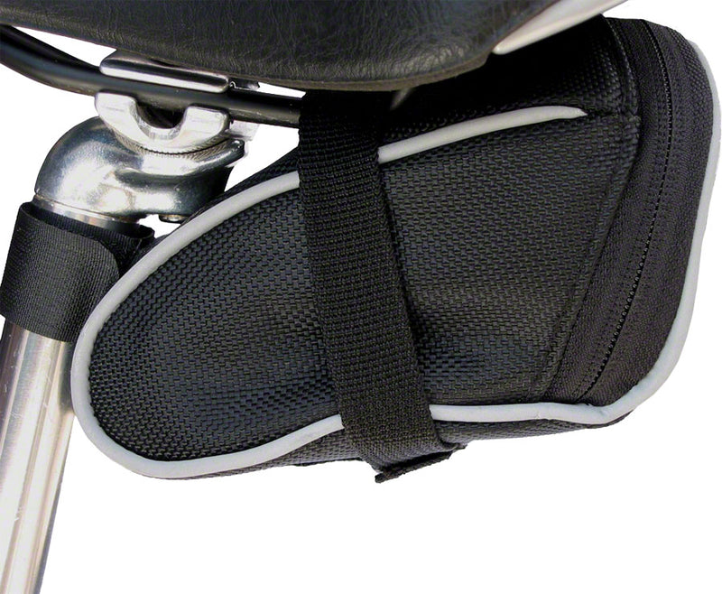 Load image into Gallery viewer, Banjo Brothers Seat Bag Deluxe: SM, Black
