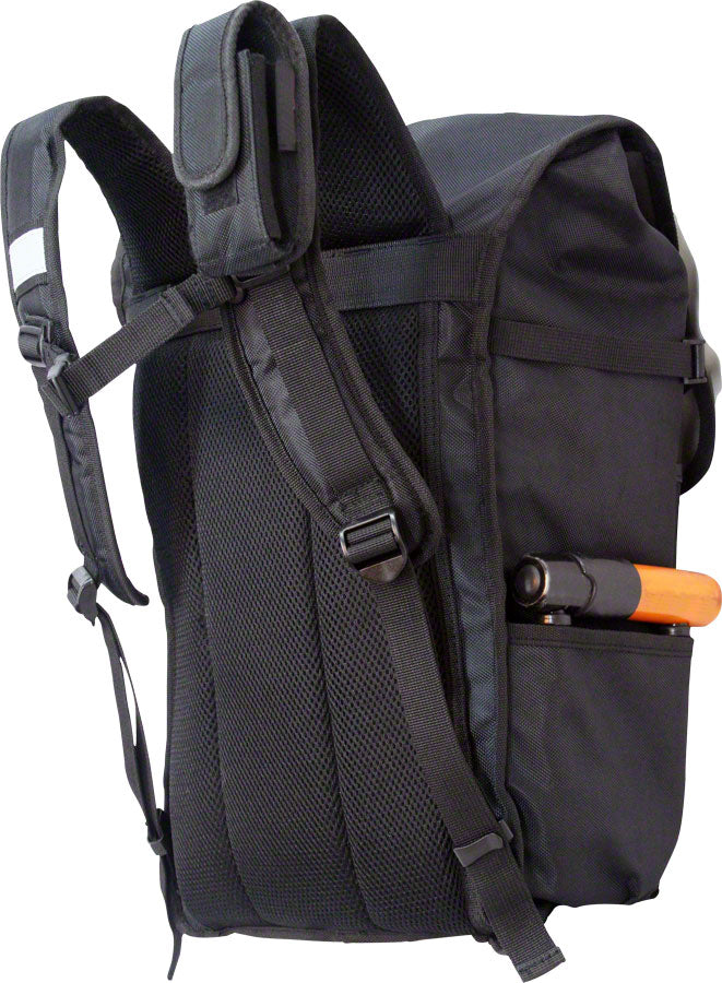 Load image into Gallery viewer, Banjo Brothers Metro Compact Backpack: Black
