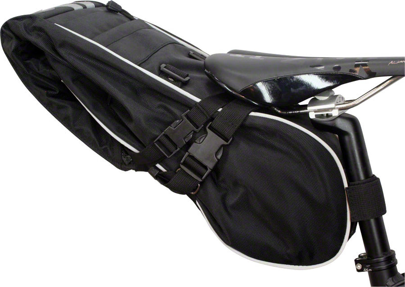 Load image into Gallery viewer, Banjo Brothers Waterproof Saddle Trunk: Black, XL

