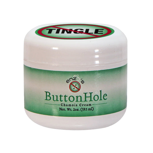 Buttonhole Enzo's No-Tingle Chamois Cream Bundle Mild, Long-Lasting Comfort for Cyclists
