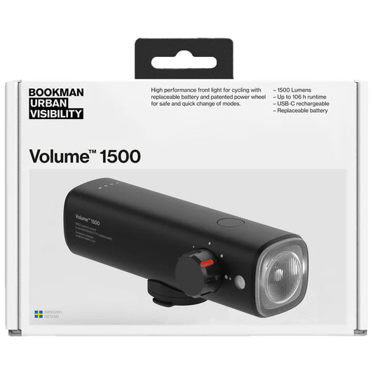 Bookman Visibility Volume 1500 Front Light, Black