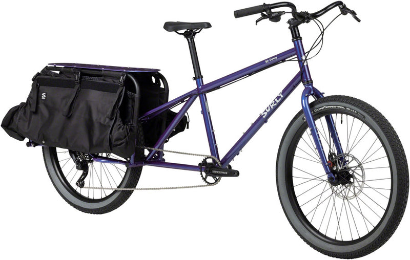 Load image into Gallery viewer, Surly Big Dummy Cargo Bike - 26&quot;, Steel, Bruised Ego Purple, Small
