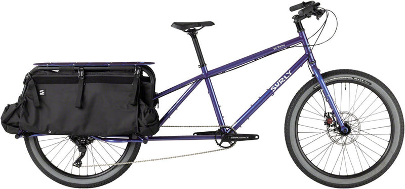 Load image into Gallery viewer, Surly Big Dummy Cargo Bike - 26&quot;, Steel, Bruised Ego Purple, Large
