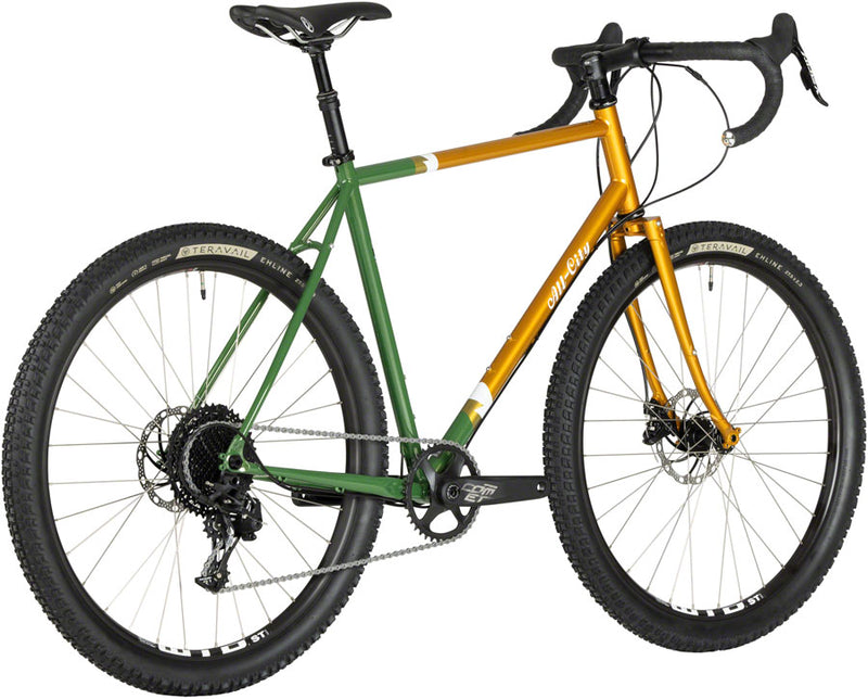 Load image into Gallery viewer, All-City Gorilla Monsoon Bike - 650b, Steel, APEX, Tangerine Evergreen, 52cm
