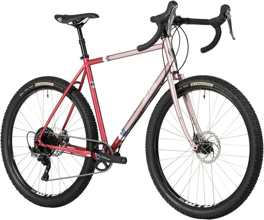 All-City Gorilla Monsoon Bike - 650b, Steel, GRX, Hotberry Rhubarb, 61cm