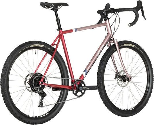 All-City Gorilla Monsoon Bike - 650b, Steel, GRX, Hotberry Rhubarb, 58cm