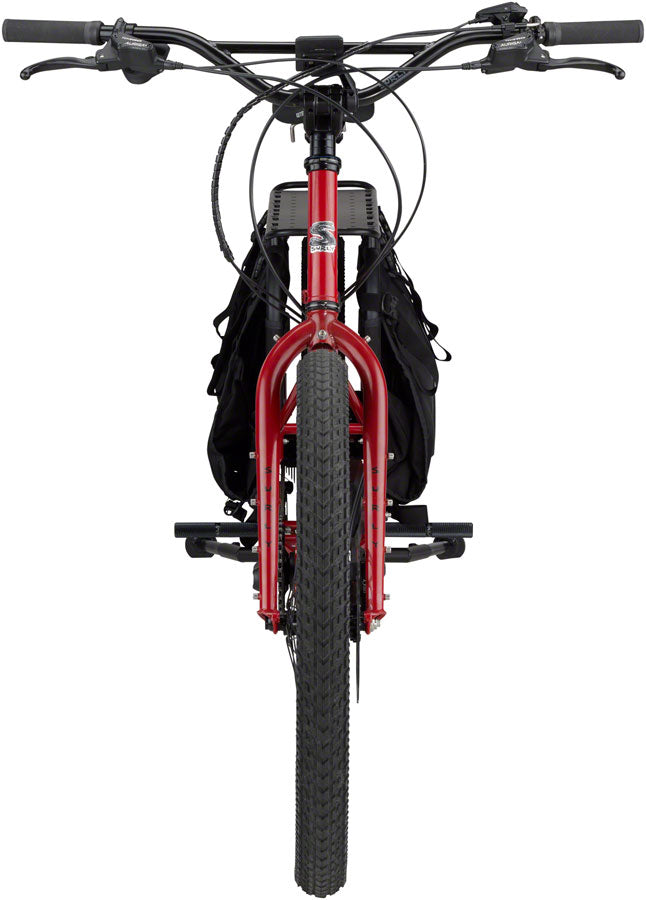 Load image into Gallery viewer, Surly Big Easy Cargo Ebike - 26&quot;, Steel, Pile of Bricks Red, Small
