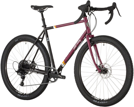 All-City Gorilla Monsoon Bike - 650b, Steel, APEX, Charred Berry, 61cm