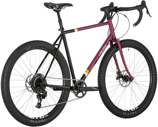 All-City Gorilla Monsoon Bike - 650b, Steel, APEX, Charred Berry, 61cm