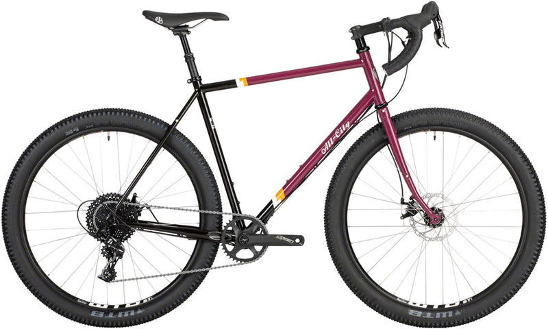 Load image into Gallery viewer, All-City-Gorilla-Monsoon-Apex-Bike---Charred-Berry-Cyclocross-Bike-_CXBK0267
