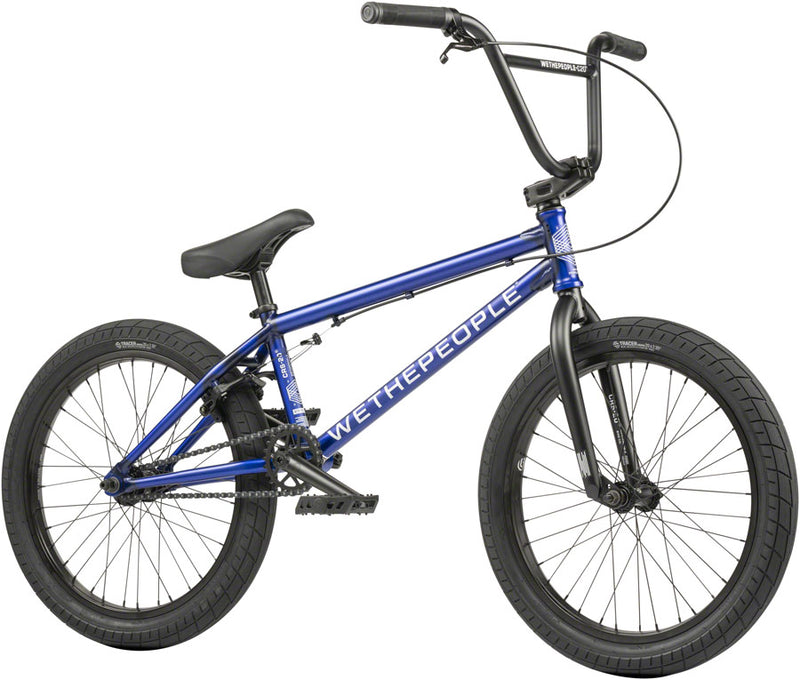 Load image into Gallery viewer, We The People CRS FC 20 BMX Bike - 20.25&quot; TT, Matt Translucent Blue, Freecoaster
