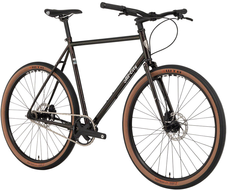 All-City Super Professional Single Speed Bike - 650b, Steel, Goldust, 55cm