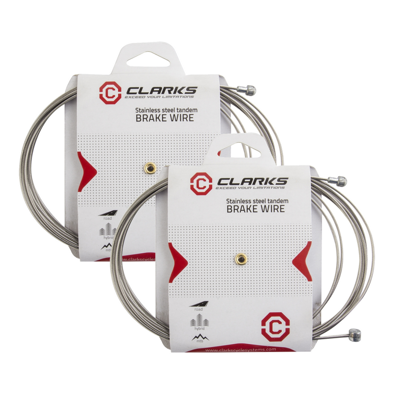 Load image into Gallery viewer, Clarks-Stainless-Steel-Brake-Wire-Brake-Inner-Cable-Mountain-Bike-Road-Bike-BKCA0080PO2
