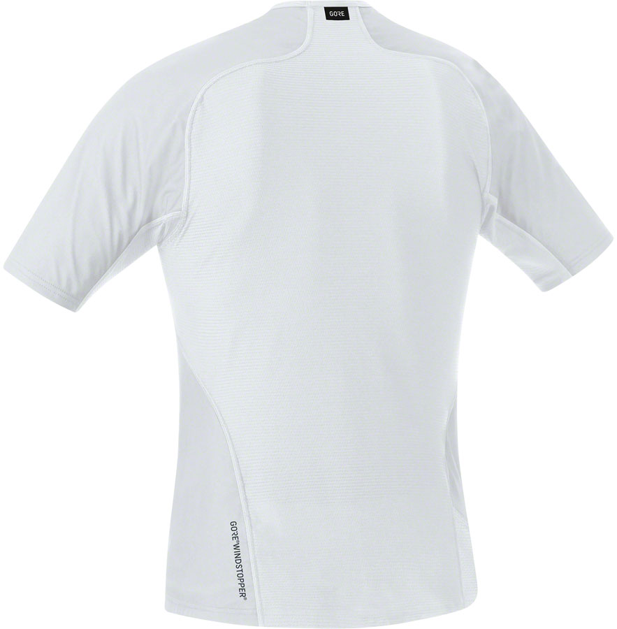 GORE WINDSTOPPER Base Layer Shirt - Gray/White, Men's, Medium