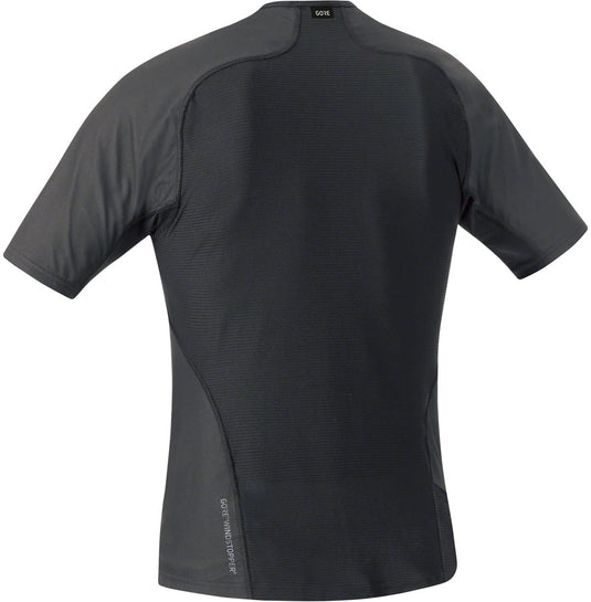 GORE WINDSTOPPER Base Layer Shirt - Black, Men's, Medium