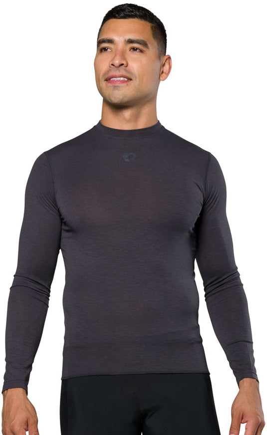 Pearl Izumi Transfer Wool Long Sleeve Baselayer - X-Large, Phantom