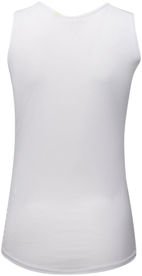 Pearl Izumi Women's Transfer Mesh Sleeveless Baselayer - Small, White